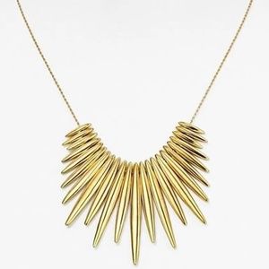 Michael Kors Goldtone Mid Century Modern Necklace